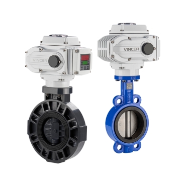 electric actuated butterfly valve