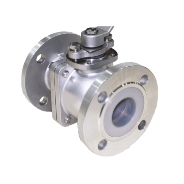vincer ptfe-lined stainless steel ball valve